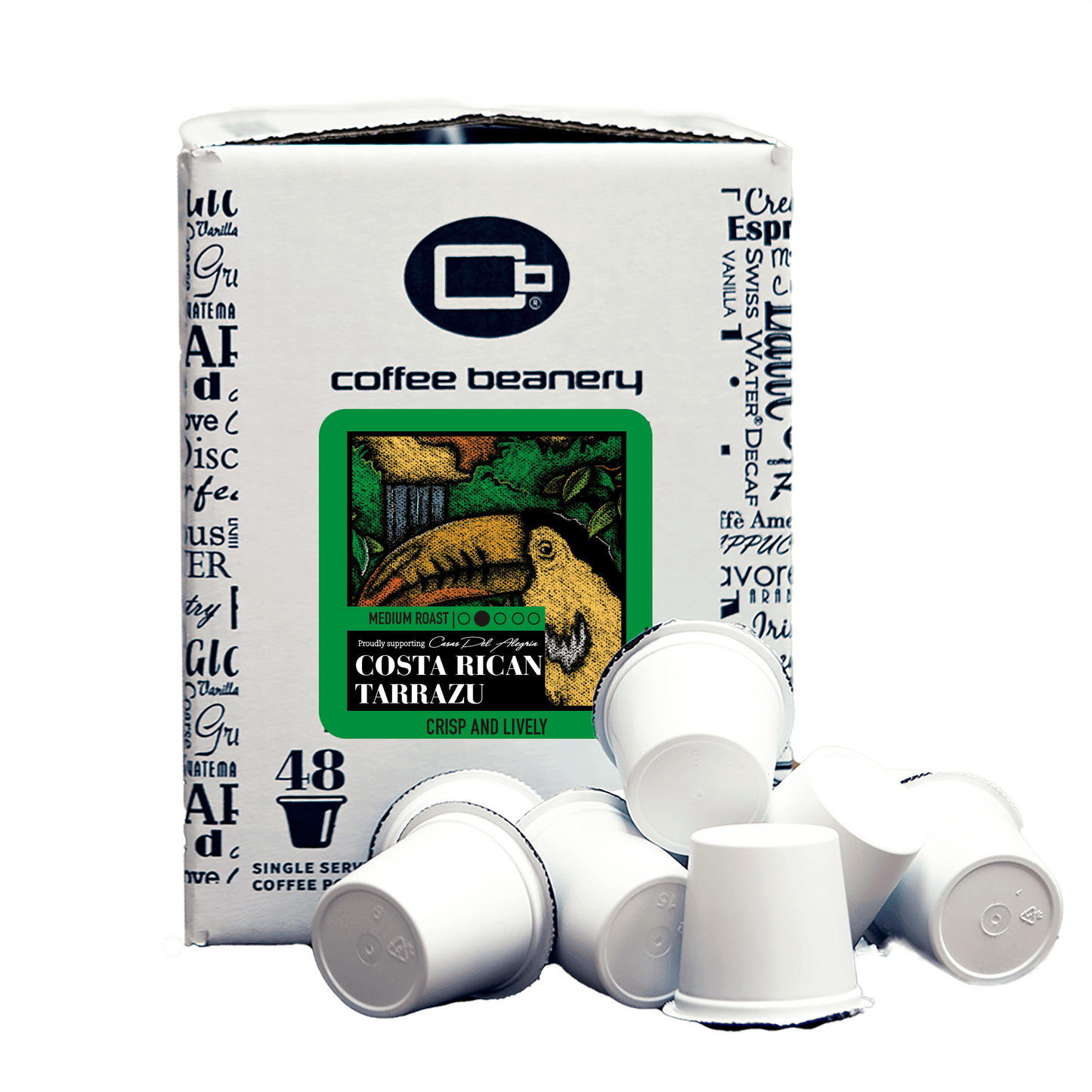 Free Standard Shipping* Specialty Coffee 48ct Bulk Pods / Automatic Drip Costa Rican Tarrazu Specialty Coffee