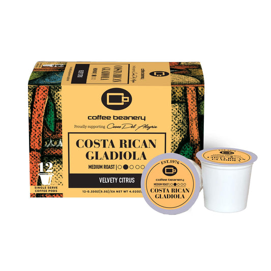 Free Standard Shipping* Specialty Coffee Costa Rican Gladiola Specialty Coffee Pods