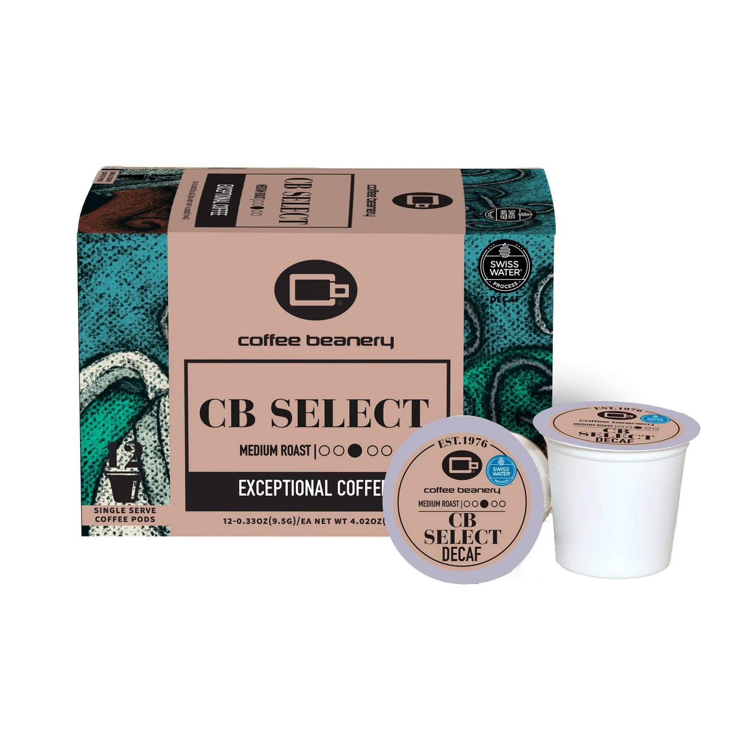 Free Standard Shipping* Specialty Coffee Decaf / 12ct Pods / Automatic Drip CB Select