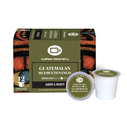 Free Standard Shipping* Specialty Coffee Pods 12ct Pods Guatemalan Huehuetenango Coffee Pods