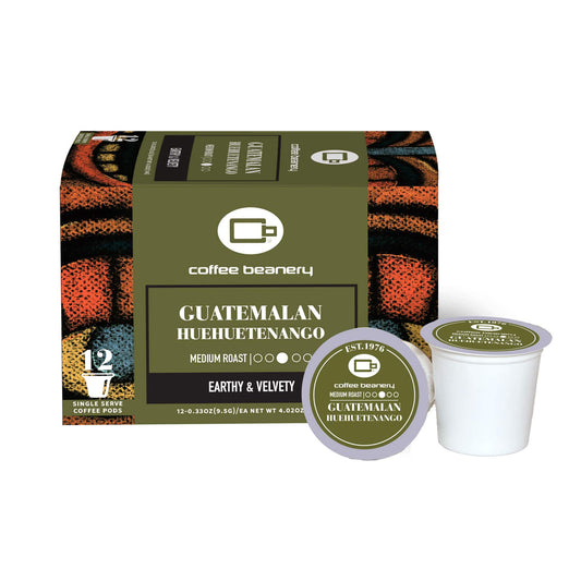 Free Standard Shipping* Specialty Coffee Pods 12ct Pods Guatemalan Huehuetenango Coffee Pods