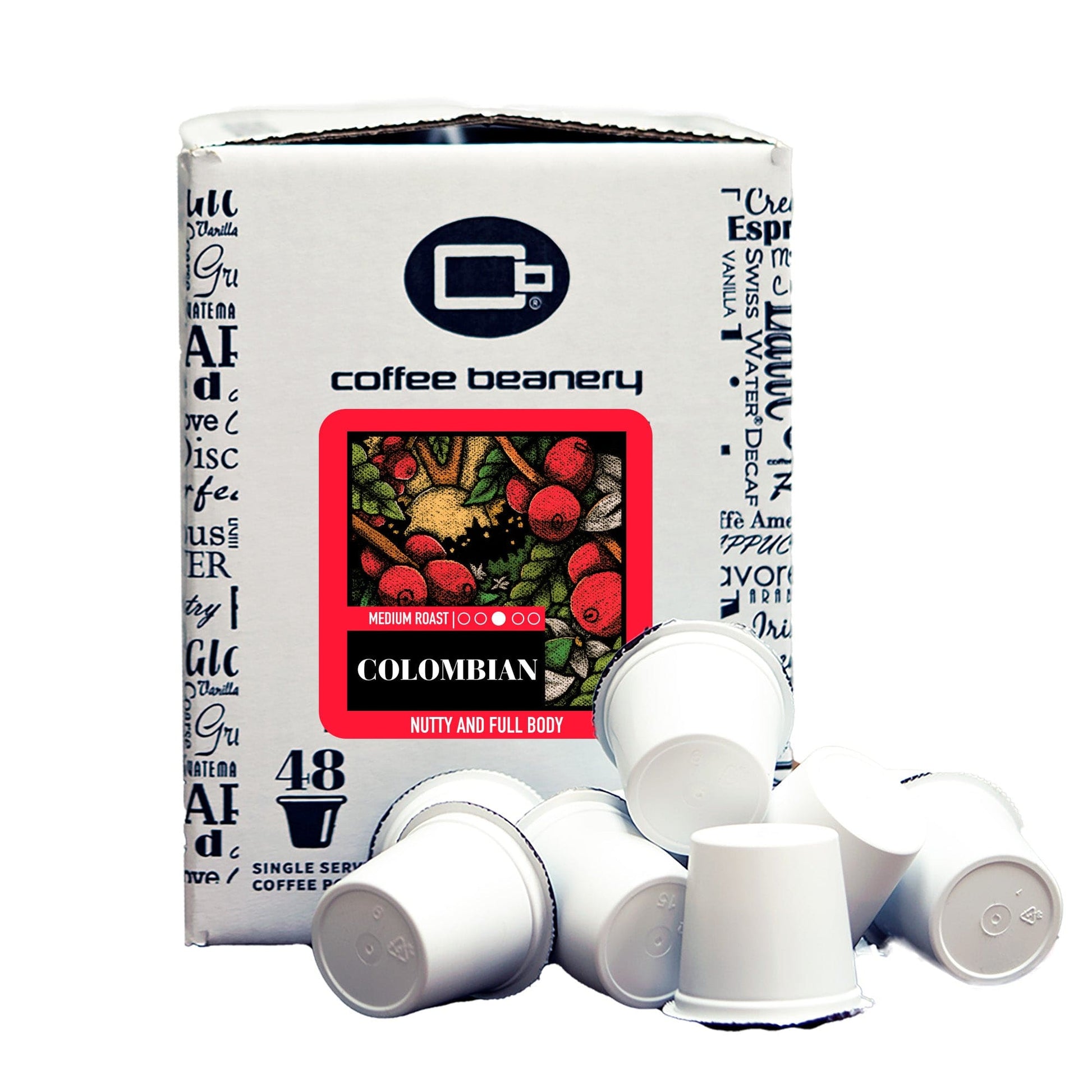 Free Standard Shipping* Specialty Coffee Pods 48ct Bulk Pods Colombian Coffee Pods