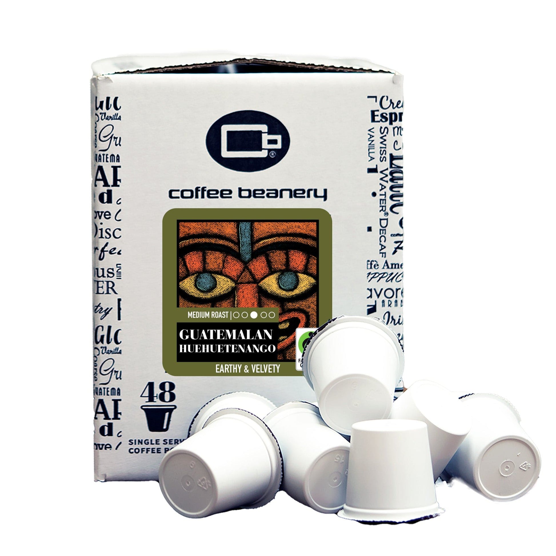 Free Standard Shipping* Specialty Coffee Pods 48ct Bulk Pods Guatemalan Huehuetenango Coffee Pods