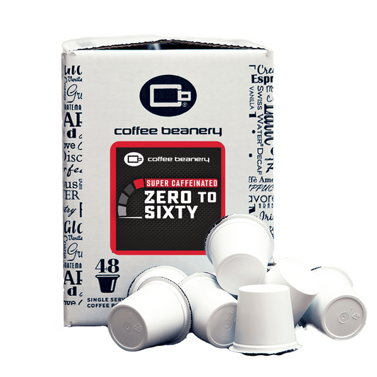 Free Standard Shipping* Specialty Coffee Pods 48ct Bulk Pods Zero to Sixty Specialty Coffee Pods | Bulk