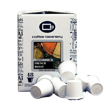 Free Standard Shipping* Specialty Coffee Pods Regular / 48ct Bulk Pods French Roast Coffee Pods | Bulk