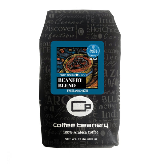 Free Standard Shipping* Specialty Decaf Coffee Decaf / 12oz / Automatic Drip Beanery Blend Swiss Water Process Specialty Decaf Coffee