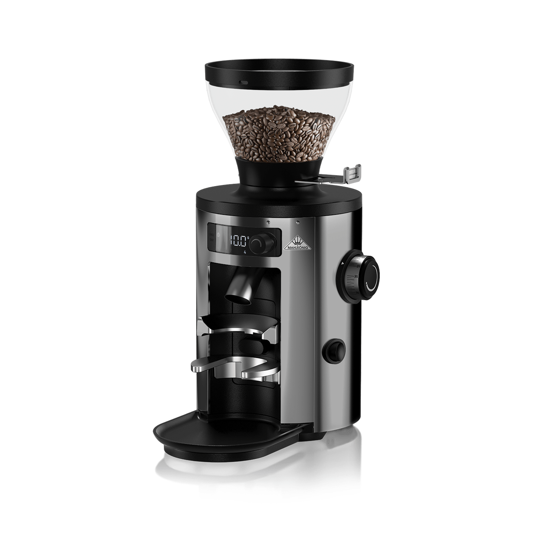 Mahlkönig USA Allround Home Grinder Black Chrome: 110-120 V / 250g Hopper X54