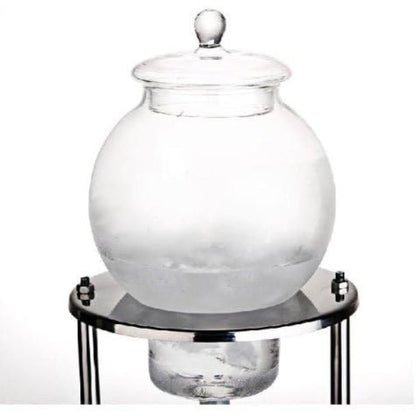 Nispira Coffee Maker NISPIRA Luxury Ice Cold Brew Dripper Coffee Maker in Stainless Steel and Borosilicate Glass, 1000 ml (BD-6)